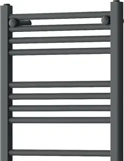Radiátory do kúpeľne MEXEN/S - Mars radiátor + vykurovacia tyč 700 x 500 mm, 300 W, antracit W110-0700-500-2300-66