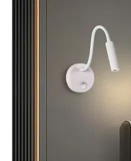 Svietidlá BRILAGI - LED Flexibilná nástenná lampa MAYA LED/3W/230V 4000K biela BRI079