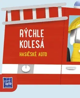 Leporelá, krabičky, puzzle knihy Rýchle kolesá: Hasičské auto
