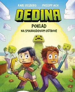 Dobrodružstvo, napätie, western Dedina 1: Poklad na Smaragdovom ostrove - Philipp Ach,Karl Olsberg,Kristína Ježovičová