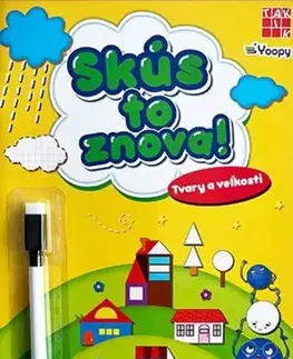 Príprava do školy, pracovné zošity Tvary a veľkosti - Skús to znova! - Kolektív autorov