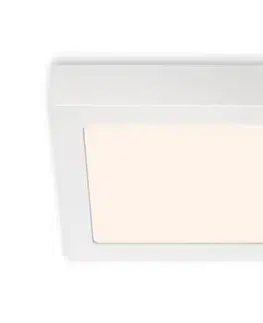 Svietidlá Briloner 7123-016 - LED stropné svietidlo FIRE LED/12W/230V 3000K 17x17 cm biela 7123-016
