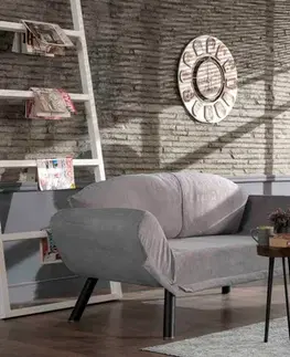 Pohovky a gauče Dvojmiestna rozkladacia pohovka Genzo - Grey