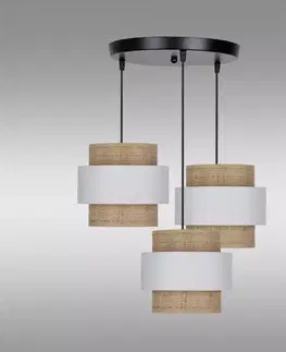 Lampy do obývačky Luster Rattan 33-18212 PL3