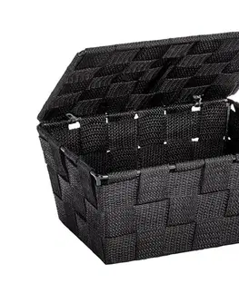 Svietidlá WENKO 22197100 - Košík ADRIA 19 x 14 cm čierny 22197100