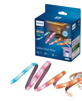 LED osvetlenie Philips Smart Philips - LED RGBIC stmievateľný pás SMART STRIP 2x5m LED/21W/230V 2700/6500K Wi-Fi 8721103159649