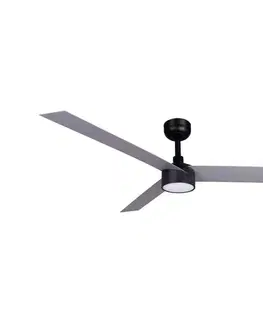 Ventilátory FARO Barcelona FARO 342871S - LED stmievateľný látor CRUISER XL 18W/230V CCT, priemer 160 cm, sivá/čierna + diaľkové ovládanie 342871S
