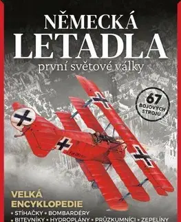 Armáda, zbrane a vojenská technika Německá letadla 1. světové války - Edward Ward