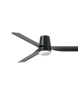 LED osvetlenie FARO Barcelona FARO 33830WT1S - LED stmievateľný látor PUNT TUB M 18W/230V CCT priemer 132 cm čierna WT + diaľkové ovládanie 33830WT1S-D