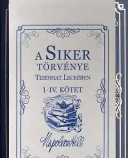 Biznis a kariéra A Siker Törvénye Tizenhat Leckében I-IV. Kötet - Napoleon Hill