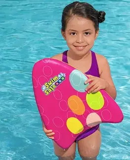 Príslušenstvo k potápačským oblekom Detská plavecká doska Bestway Aquastar Swim Safe ružová
