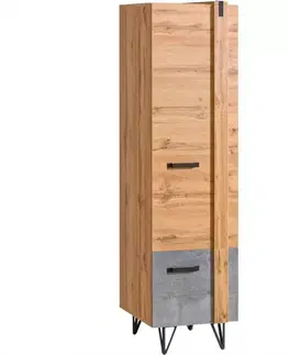 Komody v podkrovnom štýle Skriňa Lofter LO2