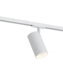 Koľajnicové svetelné systémy Moderný reflektor biely pre 1-fázový koľajnicový systém vrátane LED - Iconic Mark