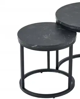 Konferenčné stolíky Odkladací stolík 2 ks DEION Dekorhome