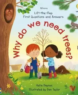 Leporelá, krabičky, puzzle knihy First Questions and Answers: Why do we need trees? - Katie Daynes,Daniel Taylor