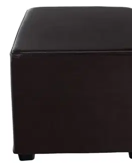 Taburetky KONDELA Niki New taburetka tmavohnedá
