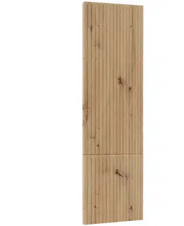 Kuchynské skrinky Čelo skrinky Luxeo F14-D40SPWN ryfla dub