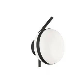 Svietidlá Viokef Lighting Nástenné svietidlo PALMA 1xE27/40W/230V čierne 4245400