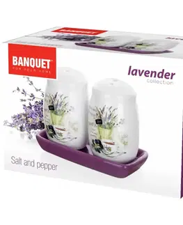 Soľničky a koreničky Banquet Lavender soľnička a korenička, 