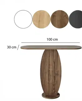 Konferenčné stolíky Odkladací stolík Ellittica Walnut