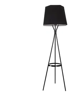 Lampy  Stojacia lampa VENEDIK 1xE27/60W/230V čierna 534LUN3721