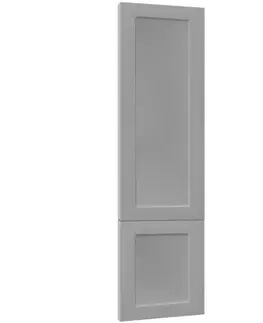 Kuchynské skrinky Čelo skrinky Luxeo F15-D40SP rám grey
