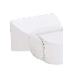 Svietidlá  Vonkajší senzor pohybu mikrovlnný 180° 230V IP65 biela 23164