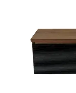 Kúpeľňový nábytok Koupelnová skříňka s krycí deskou Naturel Monza 79x30x45 cm ořech mat MONZA80BN MONZA80BN