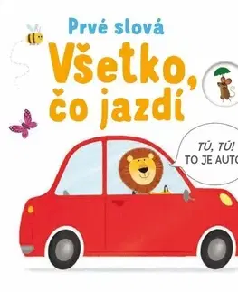 Leporelá, krabičky, puzzle knihy Všetko, čo jazdí: Prvé slová - Matthew Oldham,Tony Neal
