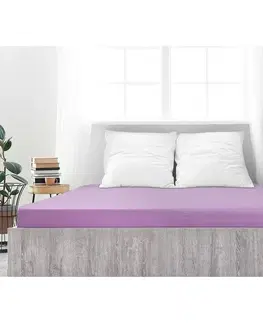 Plachty 4Home jersey prestieradlo Ideál fialová, 70 x 140 cm