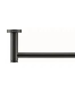 Svietidlá Duravit 99144600 - Úchyt na vaňu D-CODE 28,4 cm matná čierna 0099144600