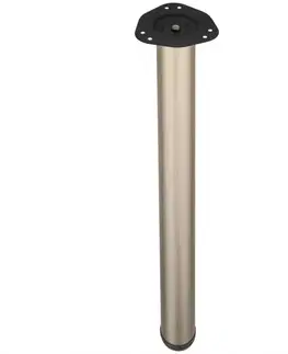 Nábytkové nohy a pätky Nábytková noha 1100/60 mm matný nikel