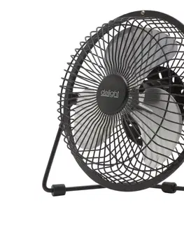 Ventilátory  Stolný látor USB 1,75 W / 5 V, priemer 18 cm, čierny 51110