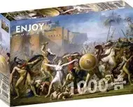 1000 dielikov Enjoy Puzzle Zásah Sabinských žien