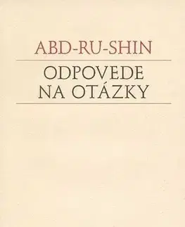 Náboženstvo - ostatné Odpovede na otázky - Abd-Ru-Shin