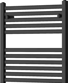 Radiátory do kúpeľne MEXEN - Hades vykurovací rebrík/radiátor 800 x 600 mm, 447 W, čierna W104-0800-600-00-70