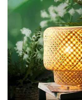 Lampy ONLI - Stolná lampa BAMBOO 1xE27/22W/230V bambus 5070/L