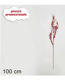 Vianočné dekorácie MAKRO - Vetvička vianočná 100cm