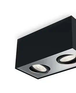Svietidlá Philips 50492/30/P0-LED Stmievateľné bodové svietidlo MYLIVING BOX 2xLED/4,5W/230V 50492/30/P0