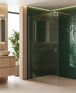 Sprchové dvere REA/S - Sprchová zástena Flexi Transparent / Chrome 110 KPL-K99061