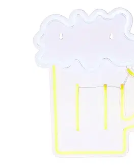 Svietidlá Atmosphera - LED neónová nástenná dekorácia BEER LED/5V 213773