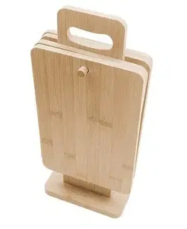 Lopáre a dosky na krájanie SSW - Set dosky 5d Bambus