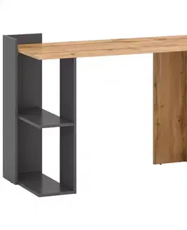 Moderné kancelárske stoly Písací stôl Stil 1 votan/grafit
