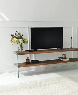 TV stolíky TV stolík Aqua TV - Chesnut