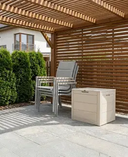 Záhradné úložné boxy Záhradný úložný box AZB-G2035 120L Autronic
