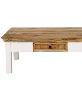 Konferenčné stolíky Konferenčný stolík Agni 110x45x60 indický masív mango