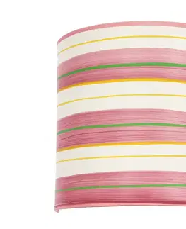 Nástenné svetlá Nástenná lampa 1X40W E14 fialová/žltá MAJA