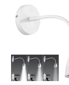 Svietidlá BRILAGI - LED Stmievateľná flexibilní lampička LED/4W/230V biela WO54-W-OEM1