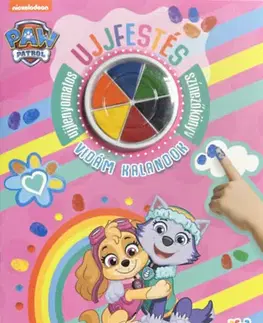 Pre deti a mládež - ostatné Mancs Őrjárat - Vidám kalandok - Ujjfestés