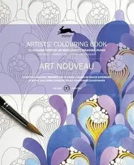 Hobby - ostatné Art Nouveau Coloring book - Roojen van Pepin